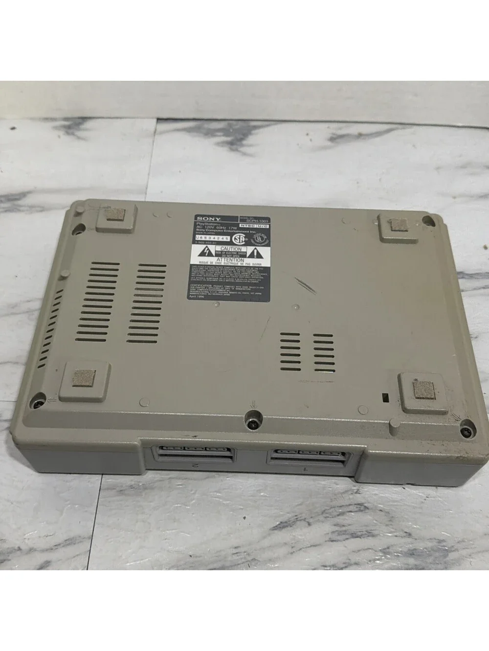 PlayStation PS1 SCPH-5501 Console ***For Parts or Repair ONLY***